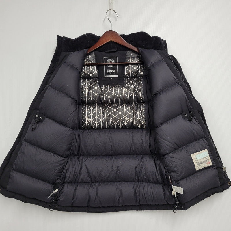 【現状渡し品】【キッズ】 THE NORTH FACE ザ・ノースフェイス MCMURDO SERIES DOWN JACKET NJ1DI53S マクマードシリーズ ダウンジャケット アウター 173-251218-as-11-izu サイズ：140 カラー：ブラック 万代Net店