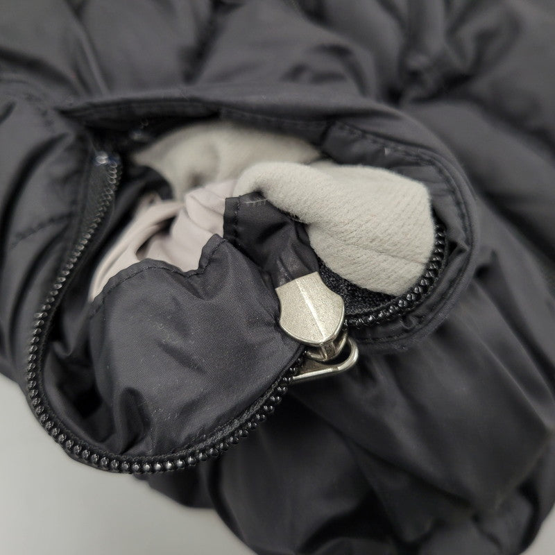 【現状渡し品】【キッズ】 HOODED DOWN JACKET TB5M/TN5M フーデッドダウンジャケット アウター 173-251227-as-18-izu サイズ：M カラー：ブラック 万代Net店