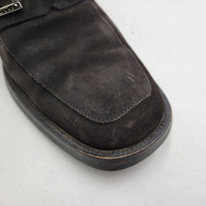 【中古品】【メンズ】 1580 SUEDE BIT LOAFERS スウェードビットローファー 靴 シューズ 183-251218-ya-07-izu サイズ：42 カラー：ブラック 万代Net店