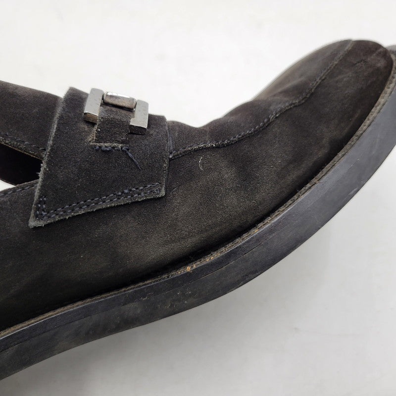 【中古品】【メンズ】 1580 SUEDE BIT LOAFERS スウェードビットローファー 靴 シューズ 183-251218-ya-07-izu サイズ：42 カラー：ブラック 万代Net店
