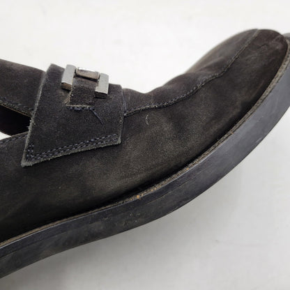 【中古品】【メンズ】 1580 SUEDE BIT LOAFERS スウェードビットローファー 靴 シューズ 183-251218-ya-07-izu サイズ：42 カラー：ブラック 万代Net店