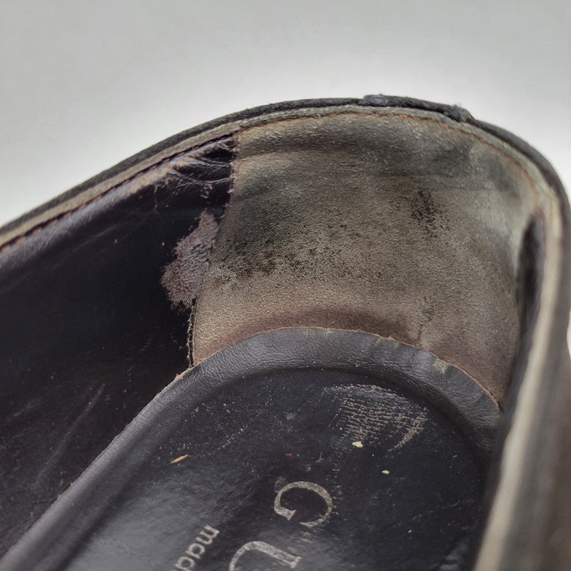 【中古品】【メンズ】 1580 SUEDE BIT LOAFERS スウェードビットローファー 靴 シューズ 183-251218-ya-07-izu サイズ：42 カラー：ブラック 万代Net店