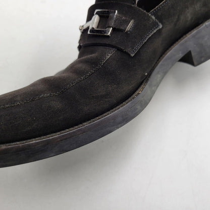 【中古品】【メンズ】 1580 SUEDE BIT LOAFERS スウェードビットローファー 靴 シューズ 183-251218-ya-07-izu サイズ：42 カラー：ブラック 万代Net店