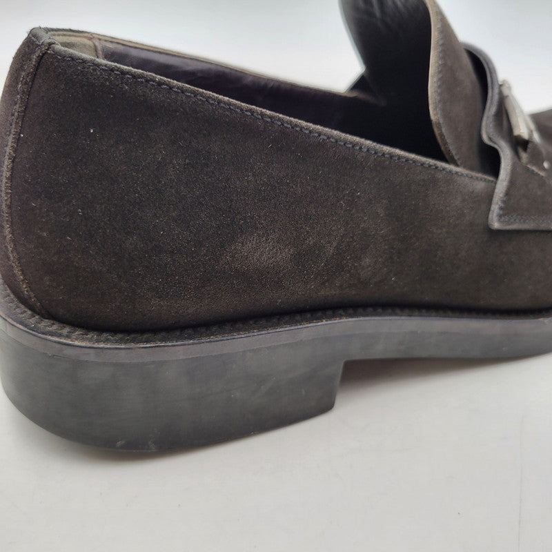 【中古品】【メンズ】 1580 SUEDE BIT LOAFERS スウェードビットローファー 靴 シューズ 183-251218-ya-07-izu サイズ：42 カラー：ブラック 万代Net店