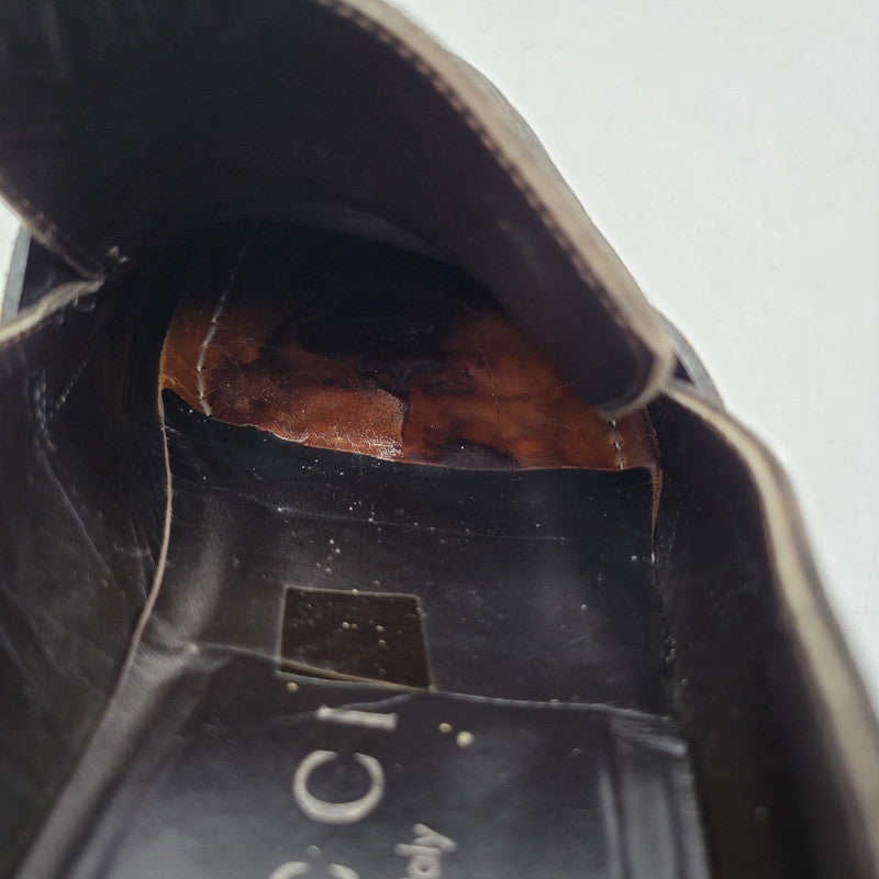 【中古品】【メンズ】 1580 SUEDE BIT LOAFERS スウェードビットローファー 靴 シューズ 183-251218-ya-07-izu サイズ：42 カラー：ブラック 万代Net店