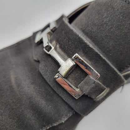 【中古品】【メンズ】 1580 SUEDE BIT LOAFERS スウェードビットローファー 靴 シューズ 183-251218-ya-07-izu サイズ：42 カラー：ブラック 万代Net店