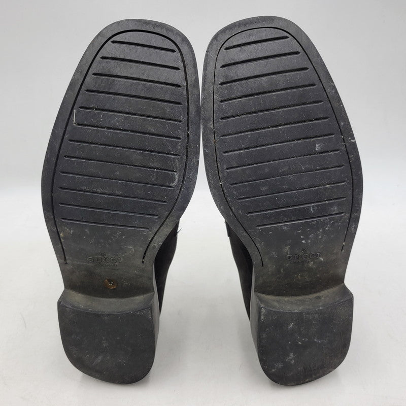【中古品】【メンズ】 1580 SUEDE BIT LOAFERS スウェードビットローファー 靴 シューズ 183-251218-ya-07-izu サイズ：42 カラー：ブラック 万代Net店