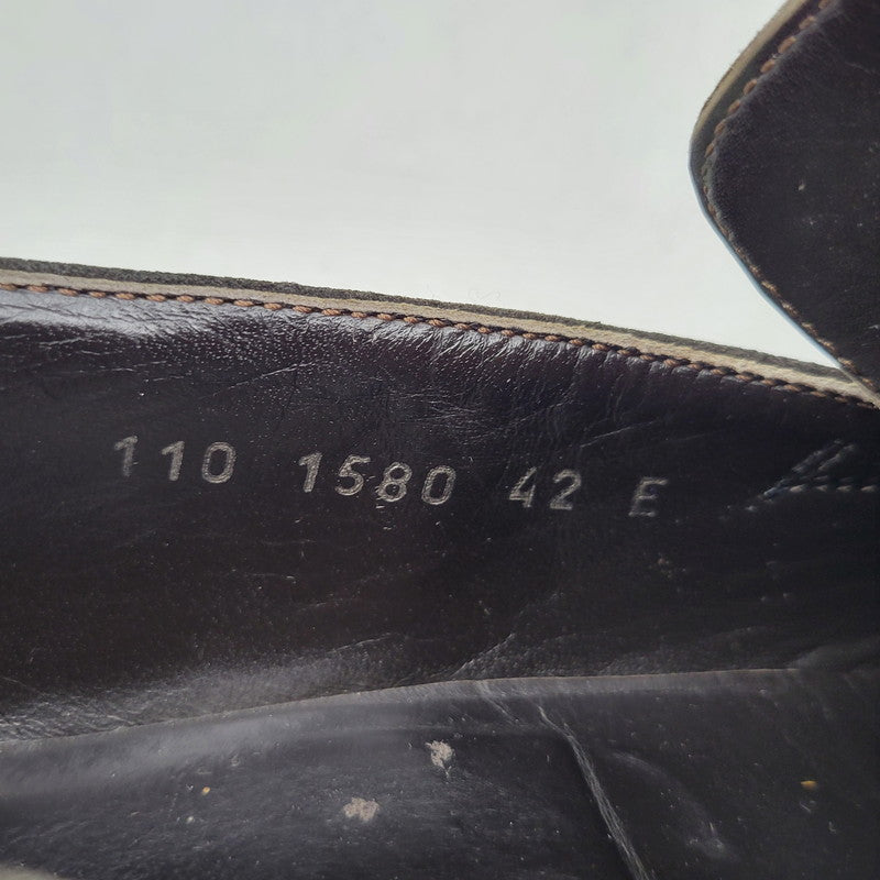 【中古品】【メンズ】 1580 SUEDE BIT LOAFERS スウェードビットローファー 靴 シューズ 183-251218-ya-07-izu サイズ：42 カラー：ブラック 万代Net店