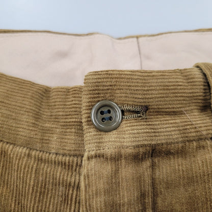 【中古品】【メンズ】 初期 デカオム 70S-80S DOUBLE CORDUROY ダブル コーデュロイ SET UP セット アップ スーツ 140-251218-ya-14-izu サイズ：Ｓ カラー：ブラウン 万代Net店