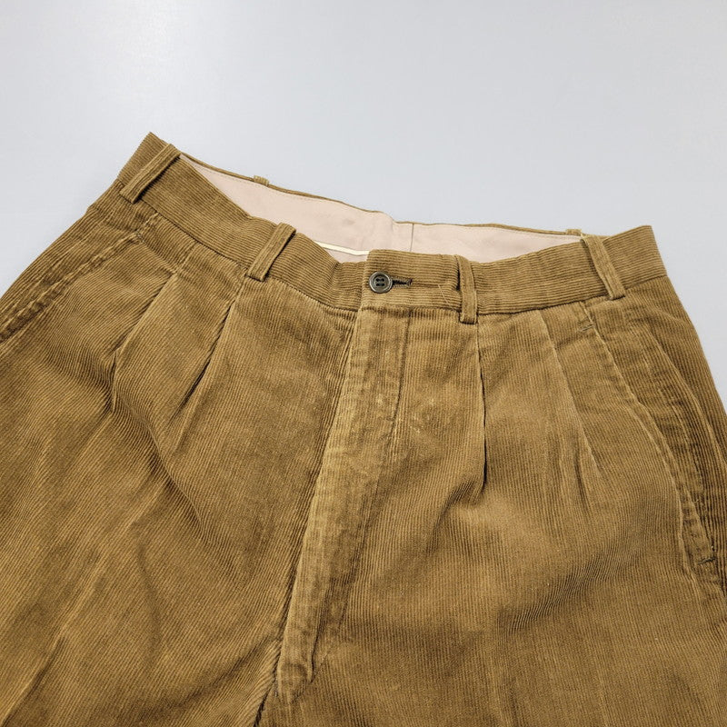 【中古品】【メンズ】 初期 デカオム 70S-80S DOUBLE CORDUROY ダブル コーデュロイ SET UP セット アップ スーツ 140-251218-ya-14-izu サイズ：Ｓ カラー：ブラウン 万代Net店