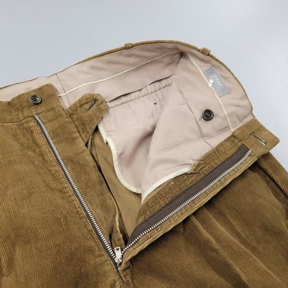 【中古品】【メンズ】 初期 デカオム 70S-80S DOUBLE CORDUROY ダブル コーデュロイ SET UP セット アップ スーツ 140-251218-ya-14-izu サイズ：Ｓ カラー：ブラウン 万代Net店