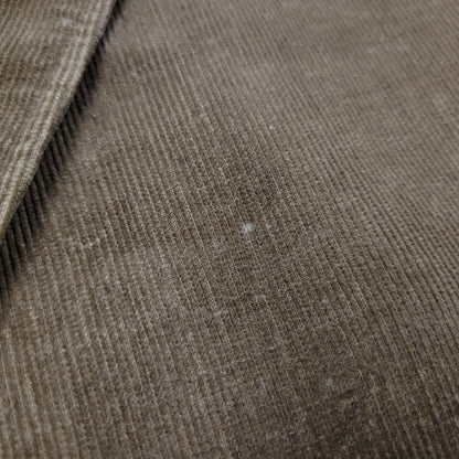 【中古品】【メンズ】 初期 デカオム 70S-80S DOUBLE CORDUROY ダブル コーデュロイ SET UP セット アップ スーツ 140-251218-ya-14-izu サイズ：Ｓ カラー：ブラウン 万代Net店