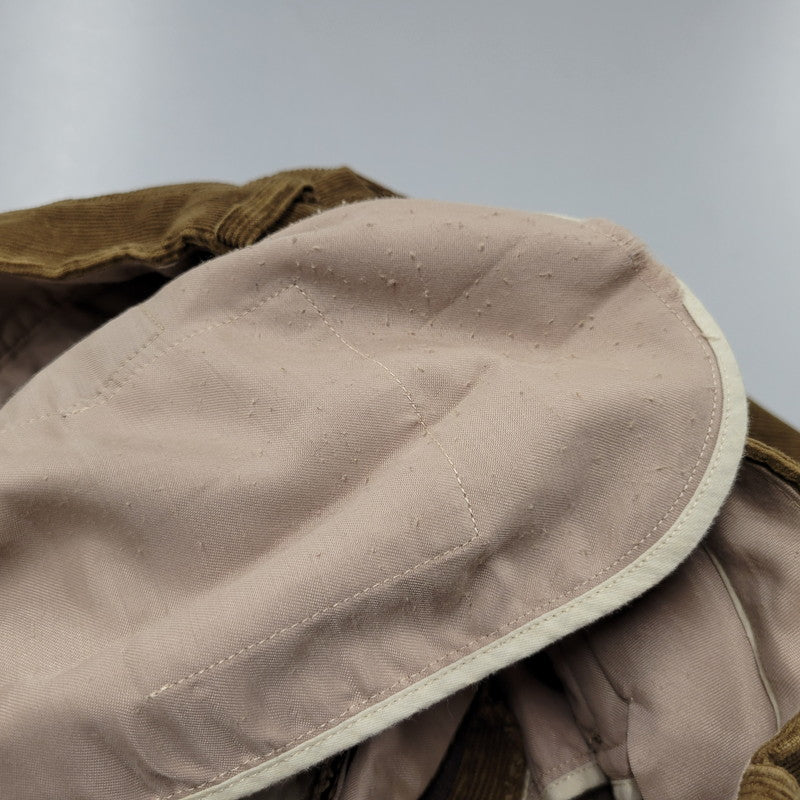 【中古品】【メンズ】 初期 デカオム 70S-80S DOUBLE CORDUROY ダブル コーデュロイ SET UP セット アップ スーツ 140-251218-ya-14-izu サイズ：Ｓ カラー：ブラウン 万代Net店