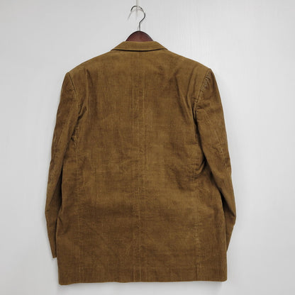 【中古品】【メンズ】 初期 デカオム 70S-80S DOUBLE CORDUROY ダブル コーデュロイ SET UP セット アップ スーツ 140-251218-ya-14-izu サイズ：Ｓ カラー：ブラウン 万代Net店