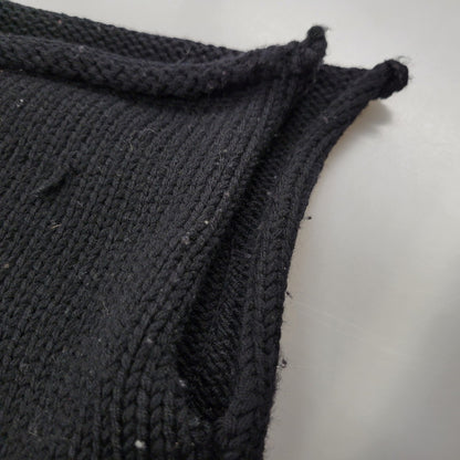 【中古品】【メンズ】 Y's for men ワイズ フォー メン MY-K29-147 90S POCKET GIMMICK ポケット ギミック KNIT VEST ニット ベスト 140-251218-ya-12-izu サイズ：下記参照 カラー：BLACK 万代Net店