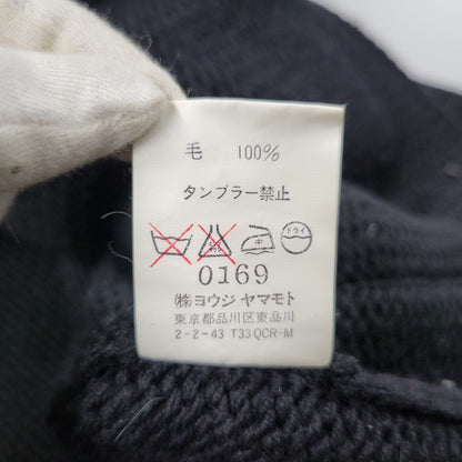 【中古品】【メンズ】 Y's for men ワイズ フォー メン MY-K29-147 90S POCKET GIMMICK ポケット ギミック KNIT VEST ニット ベスト 140-251218-ya-12-izu サイズ：下記参照 カラー：BLACK 万代Net店