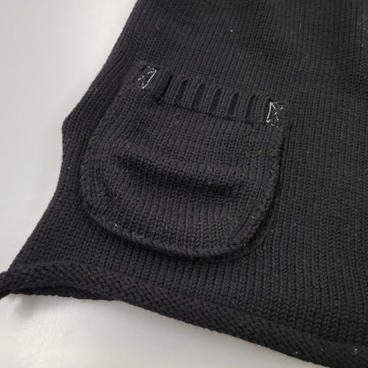 【中古品】【メンズ】 Y's for men ワイズ フォー メン MY-K29-147 90S POCKET GIMMICK ポケット ギミック KNIT VEST ニット ベスト 140-251218-ya-12-izu サイズ：下記参照 カラー：BLACK 万代Net店