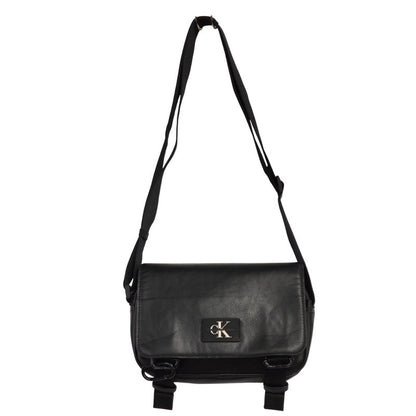 【中古品】【メンズ/レディース】 Calvin klein Jeans カルバンクラインジーンズ SHOULDER BAG HH3817 ショルダーバッグ カバン 鞄 188-251221-as-30-izu カラー：ブラック 万代Net店