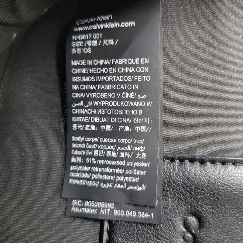 【中古品】【メンズ/レディース】 Calvin klein Jeans カルバンクラインジーンズ SHOULDER BAG HH3817 ショルダーバッグ カバン 鞄 188-251221-as-30-izu カラー：ブラック 万代Net店