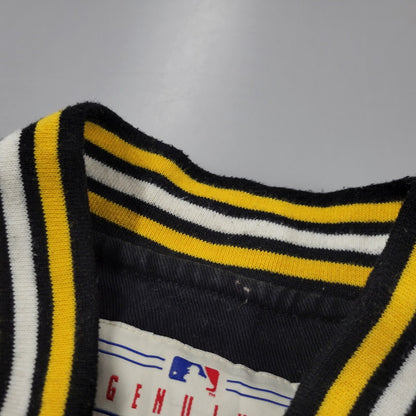 【中古品】【メンズ】 JH DESIGN ジェイエイチデザイン PITTSBURGH PIRATES STADIUM JACKET ピッツバーグ・パイレーツ スタジアムジャケット スタジャン アウター 146-251218-as-08-izu サイズ：XL カラー：ブラック 万代Net店