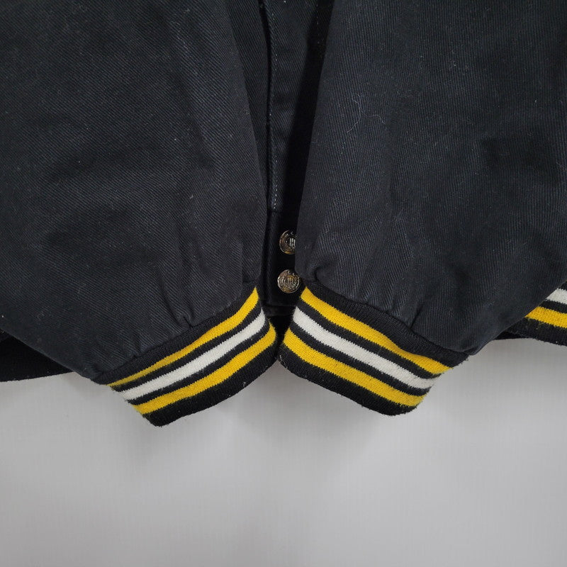 【中古品】【メンズ】 JH DESIGN ジェイエイチデザイン PITTSBURGH PIRATES STADIUM JACKET ピッツバーグ・パイレーツ スタジアムジャケット スタジャン アウター 146-251218-as-08-izu サイズ：XL カラー：ブラック 万代Net店