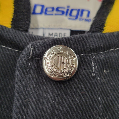 【中古品】【メンズ】 JH DESIGN ジェイエイチデザイン PITTSBURGH PIRATES STADIUM JACKET ピッツバーグ・パイレーツ スタジアムジャケット スタジャン アウター 146-251218-as-08-izu サイズ：XL カラー：ブラック 万代Net店
