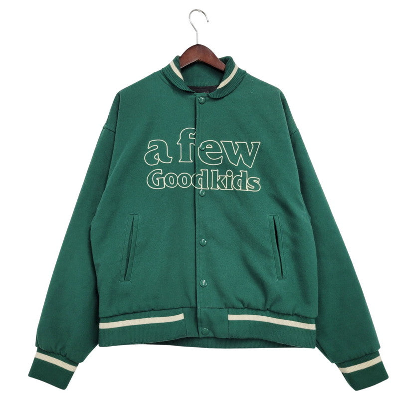 【中古品】【メンズ】 A FEW GOOD KIDS アフューグッドキッズ STADIUM JACKET スタジアムジャケット アウター 142-251227-as-16-izu サイズ：M カラー：グリーン 万代Net店