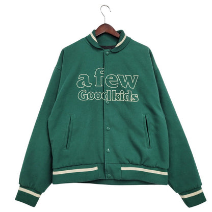 【中古品】【メンズ】 A FEW GOOD KIDS アフューグッドキッズ STADIUM JACKET スタジアムジャケット アウター 142-251227-as-16-izu サイズ：M カラー：グリーン 万代Net店