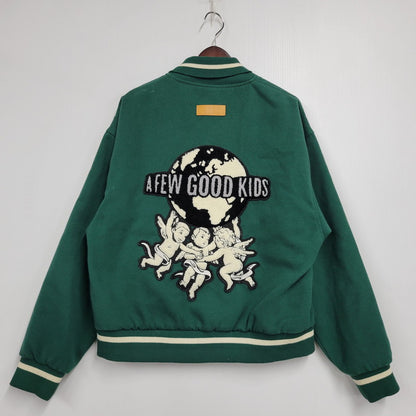 【中古品】【メンズ】 A FEW GOOD KIDS アフューグッドキッズ STADIUM JACKET スタジアムジャケット アウター 142-251227-as-16-izu サイズ：M カラー：グリーン 万代Net店