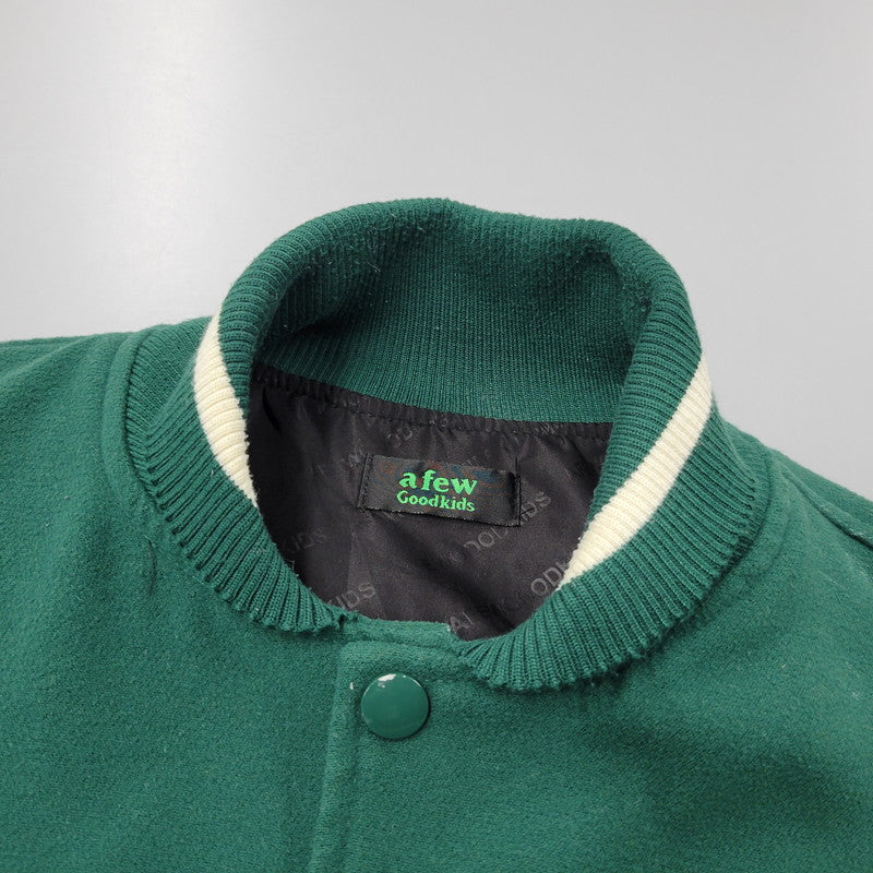 【中古品】【メンズ】 A FEW GOOD KIDS アフューグッドキッズ STADIUM JACKET スタジアムジャケット アウター 142-251227-as-16-izu サイズ：M カラー：グリーン 万代Net店