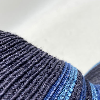 【中古品】【メンズ/レディース】 HERMES エルメス CHAPEAU CLAUDIO HAT シャポー クラウディオ ハット 帽子 服飾雑貨 183-251219-ay-04-izu サイズ：59 カラー：ブルー系 万代Net店