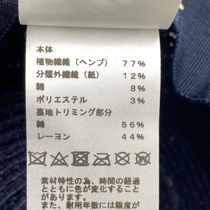 【中古品】【メンズ/レディース】 HERMES エルメス CHAPEAU CLAUDIO HAT シャポー クラウディオ ハット 帽子 服飾雑貨 183-251219-ay-04-izu サイズ：59 カラー：ブルー系 万代Net店