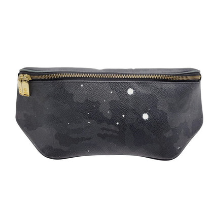 【中古品】【メンズ/レディース】 GENTIL BANDIT ジャンティバンティ DARK CAMO PAINTED BODY BAG ボディバッグ カバン 鞄 188-251221-as-31-izu カラー：ブラック 万代Net店