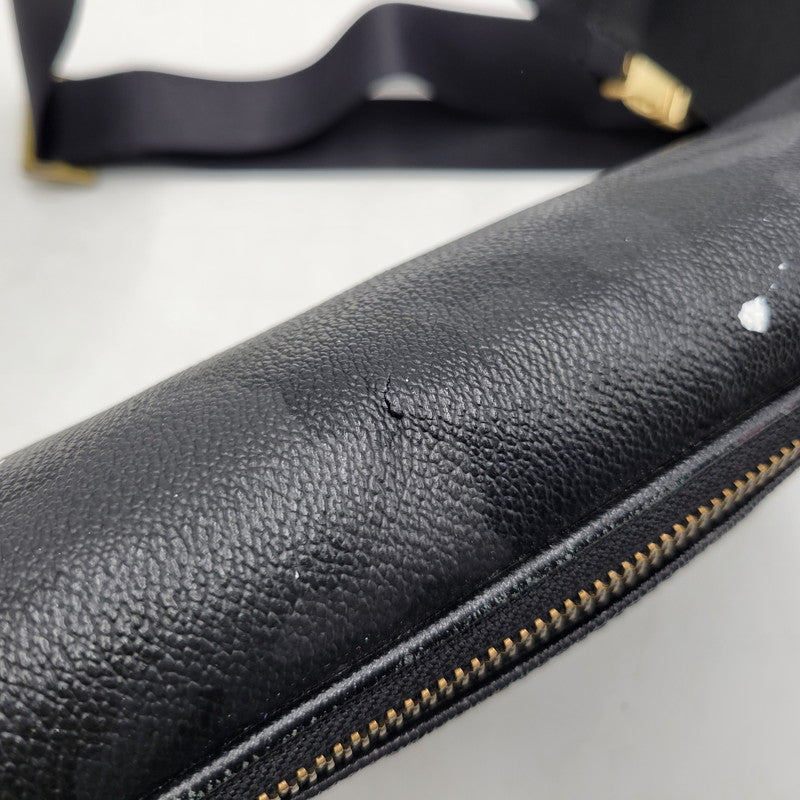 【中古品】【メンズ/レディース】 GENTIL BANDIT ジャンティバンティ DARK CAMO PAINTED BODY BAG ボディバッグ カバン 鞄 188-251221-as-31-izu カラー：ブラック 万代Net店