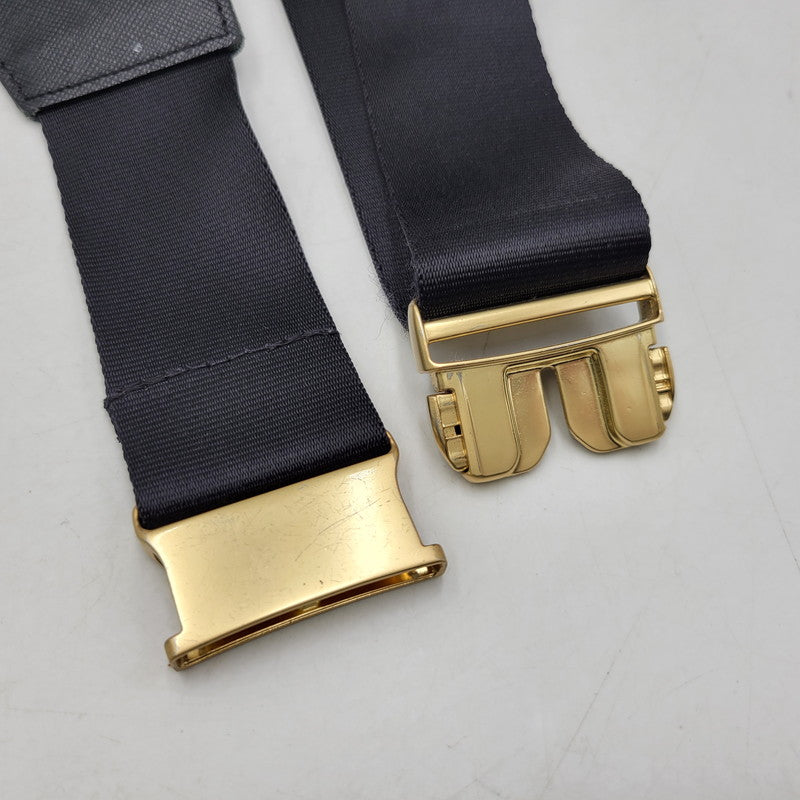 【中古品】【メンズ/レディース】 GENTIL BANDIT ジャンティバンティ DARK CAMO PAINTED BODY BAG ボディバッグ カバン 鞄 188-251221-as-31-izu カラー：ブラック 万代Net店