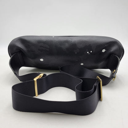 【中古品】【メンズ/レディース】 GENTIL BANDIT ジャンティバンティ DARK CAMO PAINTED BODY BAG ボディバッグ カバン 鞄 188-251221-as-31-izu カラー：ブラック 万代Net店