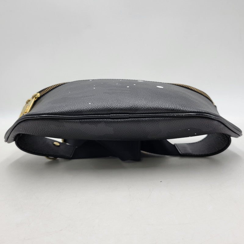 【中古品】【メンズ/レディース】 GENTIL BANDIT ジャンティバンティ DARK CAMO PAINTED BODY BAG ボディバッグ カバン 鞄 188-251221-as-31-izu カラー：ブラック 万代Net店