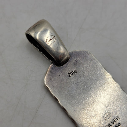 【中古品】【メンズ/レディース】 GOTHIC YOHJI YAMAMOTO ゴシック ヨウジヤマモト DOG TAG PENDANT TOP SV950 2018 ドッグ タグ ペンダント トップ ネックレス アクセサリー 192-251219-ay-13-izu カラー：シルバー 万代Net店