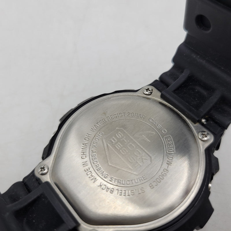 【中古品】【メンズ/レディース】 G-SHOCK ジーショック DIGITAL WATCH DW-6900CB デジタルウォッチ 腕時計 196-251221-as-27-izu カラー：ブラック×ゴールド 万代Net店
