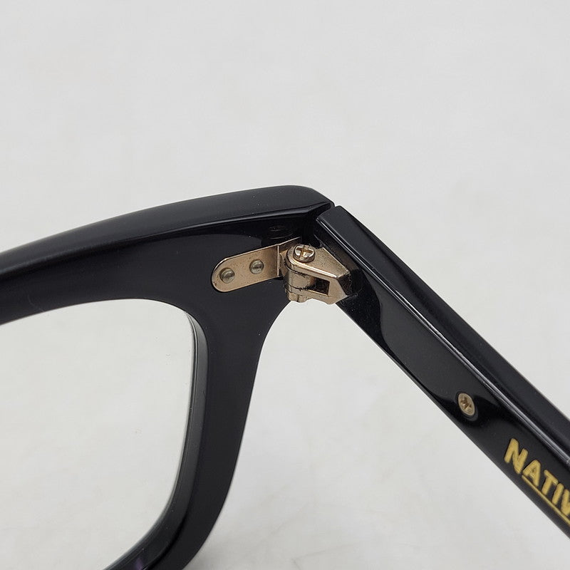 【中古品】【メンズ/レディース】 NATIVE SONS ネイティブ サンズ STILLMAN SUNGLASSES サングラス 眼鏡 メガネ 小物 服飾雑貨 203-251219-ay-12-izu サイズ：45.8口23.2-144 カラー：ブラック×クリア 万代Net店