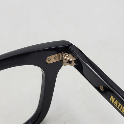 【中古品】【メンズ/レディース】 NATIVE SONS ネイティブ サンズ STILLMAN SUNGLASSES サングラス 眼鏡 メガネ 小物 服飾雑貨 203-251219-ay-12-izu サイズ：45.8口23.2-144 カラー：ブラック×クリア 万代Net店