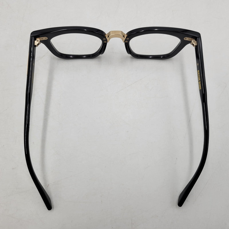 【中古品】【メンズ/レディース】 NATIVE SONS ネイティブ サンズ STILLMAN SUNGLASSES サングラス 眼鏡 メガネ 小物 服飾雑貨 203-251219-ay-12-izu サイズ：45.8口23.2-144 カラー：ブラック×クリア 万代Net店