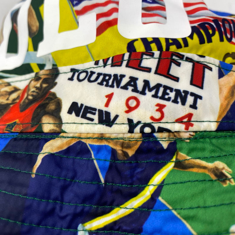 【中古品】【メンズ/レディース】 POLO RALPH LAUREN ポロ・ラルフローレン REVERSIBLE OLYMPIC HAT リバーシブル オリンピック バケットハット 帽子 服飾雑貨 185-251219-ay-05-izu カラー：グリーン/マルチ 万代Net店