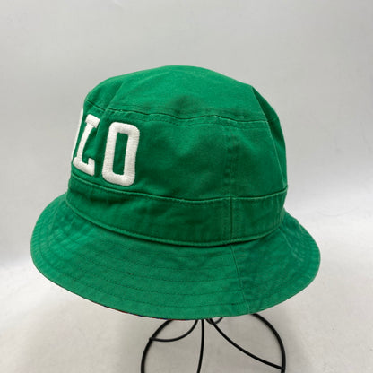 【中古品】【メンズ/レディース】 POLO RALPH LAUREN ポロ・ラルフローレン REVERSIBLE OLYMPIC HAT リバーシブル オリンピック バケットハット 帽子 服飾雑貨 185-251219-ay-05-izu カラー：グリーン/マルチ 万代Net店
