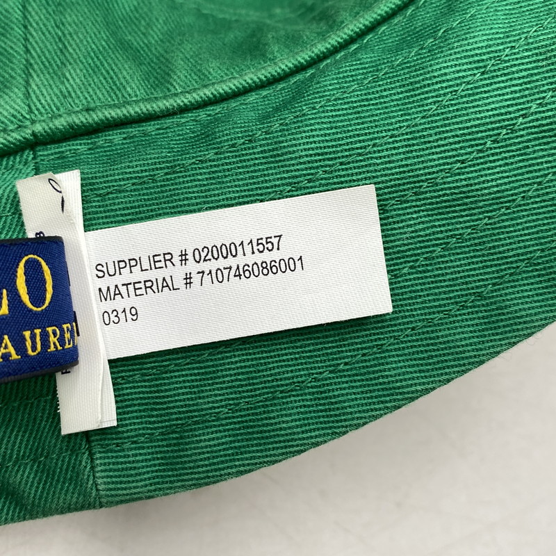 【中古品】【メンズ/レディース】 POLO RALPH LAUREN ポロ・ラルフローレン REVERSIBLE OLYMPIC HAT リバーシブル オリンピック バケットハット 帽子 服飾雑貨 185-251219-ay-05-izu カラー：グリーン/マルチ 万代Net店