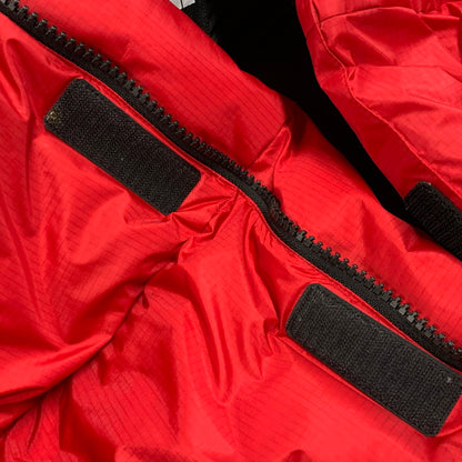 【中古品】【メンズ】 HIM DOWN PARKA ND92031 ヒム ダウン パーカ ダウンジャケット アウター 144-251219-ay-02-izu サイズ：M カラー：レッド 万代Net店
