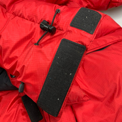 【中古品】【メンズ】 HIM DOWN PARKA ND92031 ヒム ダウン パーカ ダウンジャケット アウター 144-251219-ay-02-izu サイズ：M カラー：レッド 万代Net店