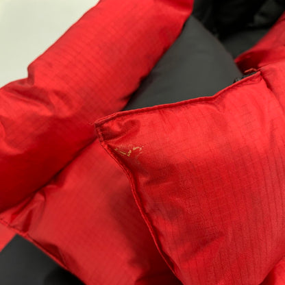 【中古品】【メンズ】 HIM DOWN PARKA ND92031 ヒム ダウン パーカ ダウンジャケット アウター 144-251219-ay-02-izu サイズ：M カラー：レッド 万代Net店