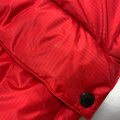 【中古品】【メンズ】 HIM DOWN PARKA ND92031 ヒム ダウン パーカ ダウンジャケット アウター 144-251219-ay-02-izu サイズ：M カラー：レッド 万代Net店