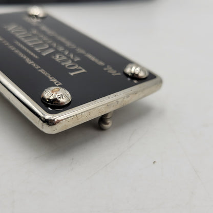 【中古品】【メンズ/レディース】 LOUIS VUITTON ルイ・ヴィトン CT5018 M9632T ダミエ・グラフィット サンチュール アンバントゥール ベルト リバーシブル 服飾雑貨 小物 アクセサリー 179-251219-ay-11-izu サイズ：85/34 カラー：シルバー×ブラック 万代Net店